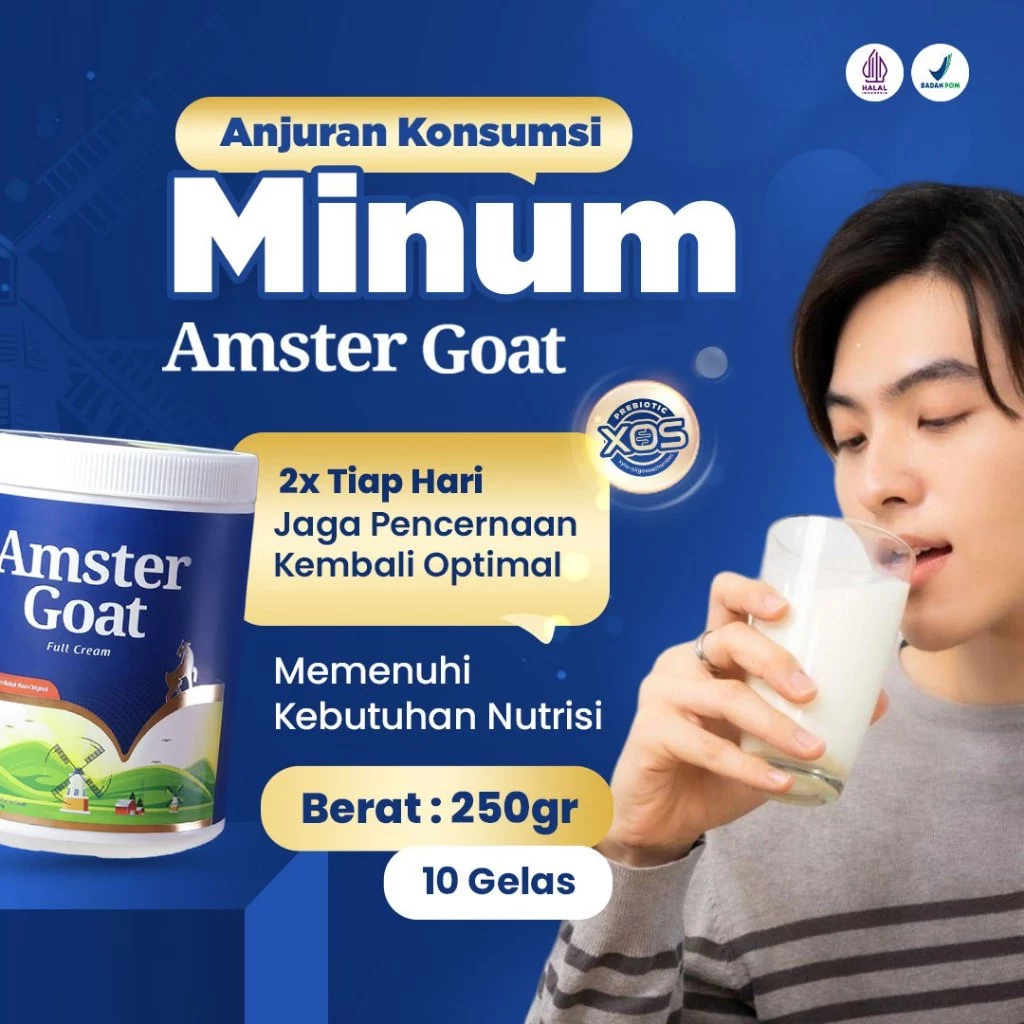 PAKET SEHAT SARAPAN - Amstergoat Grainnola Milky Milk - Sereal Sarapan Sehat Rendah Kalori - Gambar 3