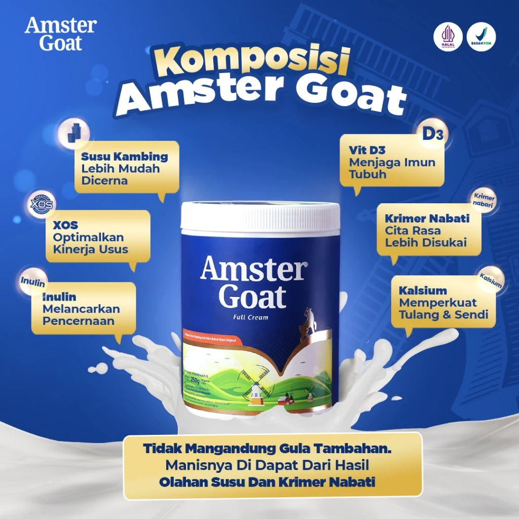 PAKET SEHAT SARAPAN - Amstergoat Grainnola Milky Milk - Sereal Sarapan Sehat Rendah Kalori - Gambar 5